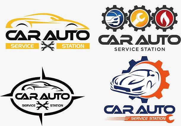 汽車維修logo矢量圖圖標高清素材 lo.